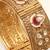 Red stones kundan kada