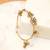 White stones kundan kada