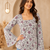 Pure cotton women's top purple