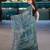 Olive whisper - green dabu kota doria saree with unstitched blouse