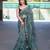 Mrinalini- green dabu maheshwari silk saree with unstitched blouse