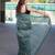 Mrinalini- green dabu maheshwari silk saree with unstitched blouse