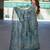 Mrinalini- green dabu maheshwari silk saree with unstitched blouse