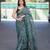 Mrinalini- green dabu maheshwari silk saree with unstitched blouse