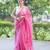 pink whisper embroidered kota doria saree