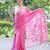 pink whisper embroidered kota doria saree