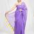 purple glam kota embroidered doria saree