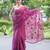 purple reign chic embroidered kota doria saree