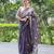 lavender lullaby embroidered kota doria saree
