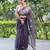 lavender lullaby embroidered kota doria saree