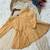 yellow linen festive top and bottom