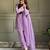 lavender silk festive kurta set