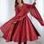 maroon chanderi silk festive kurta set