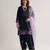 black roman silk festive kurta set