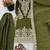 mehendi silk festive kurta set