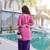 pink viscose festive top and bottom