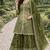 mehendi chinon festive kurta set