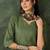 mehendi cotton silk festive top and bottom