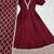 maroon festive wear anarkali