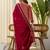peach silk blend festive kurta set