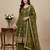 mehendi silk festive kurta set
