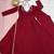 maroon chanderi silk festive kurta set