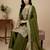 mehendi silk festive kurta set