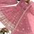 pink silk festive kurta set