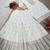 white chinon festive kurta set