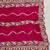 Designer soft rangoli silk embroidered work saree with stitched blouse