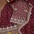 maroon crepe festive kurta set