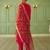 pink silk festive kurta set
