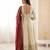 cream silk festive kurta set