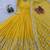 yellow faux georgette festive wear anarkali