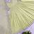 light-pear georgette festive kurta set