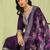 purple viscose festive kurta set