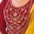 maroon viscose silk festive kurta set