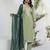 pear silk blend festive kurta set