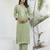 pear silk blend festive kurta set