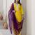 yellow silk blend festive kurta set