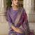 lavender viscose festive kurta set
