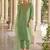 pear silk blend festive kurta set