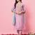 lavender cotton silk festive kurta set