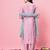 lavender cotton silk festive kurta set