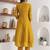 yellow vichitra festive kurta set