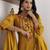 yellow vichitra festive kurta set