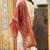 cream silk blend festive kurta set