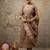 brown cotton silk festive kurta set