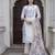 white viscose festive kurta set