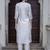 white viscose festive kurta set